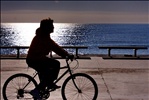 Cycling Silhouette - Barcelona